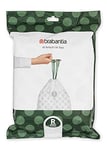 Brabantia 138546 PerfectFit Bin Liners Size R/36 Litre Thick Plastic Trash Bags