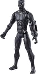 MARVEL Avengers Endgame Titan Hero PowerFX Black Panther Action Figure 12" 