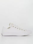 Converse Womens Ox Trainers - White, White, Size 4, Women