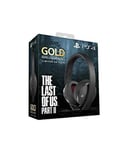 Limited Edition The Last of Us Part II Gold Wireless Headset for PS4 HEAD NEW