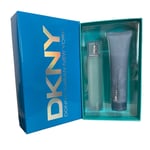 DKNY Men 50ml EDT Spray & 150ml Body Wash Set Gift Set for Men