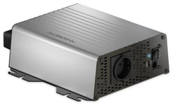 Sinusomvandlare 600 W, 24V-230V AC,med fjärrkontroll