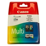 Original Canon PG540 Black & CL541 Colour Ink Cartridges Pixma MG3550 MG3650 new