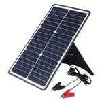harayaa 20 Watts Solar Trickle Charger Portable Power Generator Solar Panel Battery Backup Charger for Laptop Mobile Phone Car Boat Marine