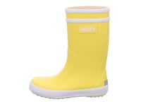 Aigle Lolly Pop 2 Rain Boot, Yellow/White, 7.5 UK Child