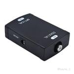 Convertisseur RCA SPDIF Vers Optique Audio-Adaptateur 24bit