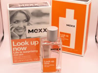 2X Mexx LOOK UP NOW LIFE IS SURPRISING  FOR HER  EDT 30ML  2 BOTTLES