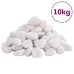 Polerad småsten 10 kg vit 2-5 cm