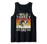 Best Turkey Dad Men - Vintage Wild Turkey Tank Top