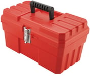 Akro-Mils ProBox Plastic Tool Box, Red, 09514