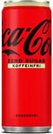 Coca-Cola Zero Sugar Koffeinfri burk Sleek can