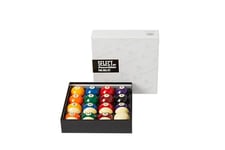 PowerGlide Ensemble de Snooker 16 balles, Premium Select Lot Boules de Billard Unisexe, Coloris Assortis, 2 1/4" (57 mm)