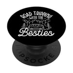 Road TRIPPING WITH THE Besties Road Trip Best Friends PopSockets Swappable PopGrip