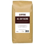 Coffee Masters All Day Blend Espresso Coffee Beans 1kg - Medium Roast for Strong and Full Bodied Espresso - Whole Coffee Beans Ideal for Espresso Machines