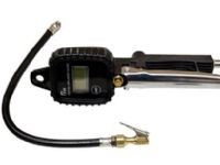 Pumpepistol digital 0-12 bar - Digital pumpepistol 0-12 bar 500mm slange og klemnippel