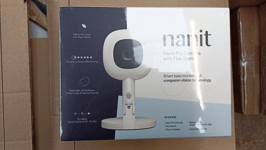 Nanit Pro Camera Flex Stand Duo , Breathing Baby Monitor, 1080p HD Split Screen
