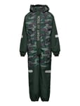 Kyle Printed Coverall W-Pro 10000 Sport Coveralls Shell Coveralls Khaki Green ZigZag