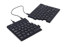 R-Go Ergonomic Keyboard Split break - tastatur - QWERTY - Nordisk - sort Indgangsudstyr