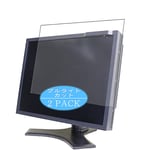 VacFun Lot de 2 Anti Lumière Bleue Protection d'écran, Compatible avec NEC MultiSync md212g3 md212mc md212 21.3" Display Monitor, Film Protecteur Anti Blue Light(Non vitre Verre trempé)