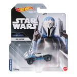 Hot Wheels Star Wars Character Cars Bo Katan Diecast Car 1:64 scale Mattel