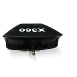 Adaptateur convertisseur Casque et Micro - prise jack 3.5 mm - pour Microsoft Xbox 360 Xbox360 - Noir - Straße Game ®