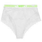 Puma x Rihanna Fenty Womens Mesh-Trimmed Bikini Bottoms White 577224 03