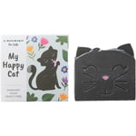 Almara Soap For Kids My Happy Cat Håndlavet sæbe Med ferskenaromaer til børn 100 g