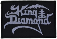 King Diamond - Logo (10,2 X 7,3 Cm) Patch/Jakkemerke