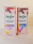 Simple Hydrating Light Moisturiser + Vits B5 & E Twin Pack Little Mix 2 x 125ml