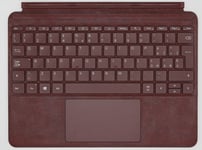 Microsoft Surface Go Signature Type Cover Keyboard - QWERTY Italian - Burgundy