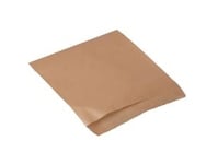 Burgerficka Liten 140X135 Mm 40 Gr Kraft/Pe Brun Cut To 12X12 Cm,1000 St/Krt
