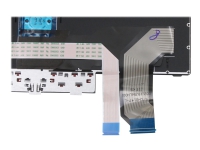 Chicony - Erstatningstastatur for bærbar PC - Dansk - svart - for ThinkPad L14 Gen 1 20U1, 20U2, 20U5, 20U6