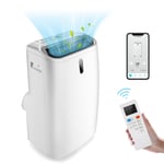 4-in-1 Portable Air Conditioner 12000 BTU AC Unit w/ WiFi & App Control