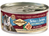 Carnilove Cat Turkey &amp Salmon Adult 100g - (12 pk/ps)