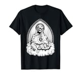 Dead Saint Relic Skeleton Prophet Angel Blackwork T-Shirt