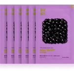 Holika Holika Pure Essence Acai Berry exfoliating face sheet mask 5x20 ml