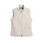 Holma Quilt Hybrid Vest: XL Moonbeam