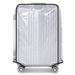 INF Bagageskydd / skyddsöverdrag för resväska Transparent 24 inch