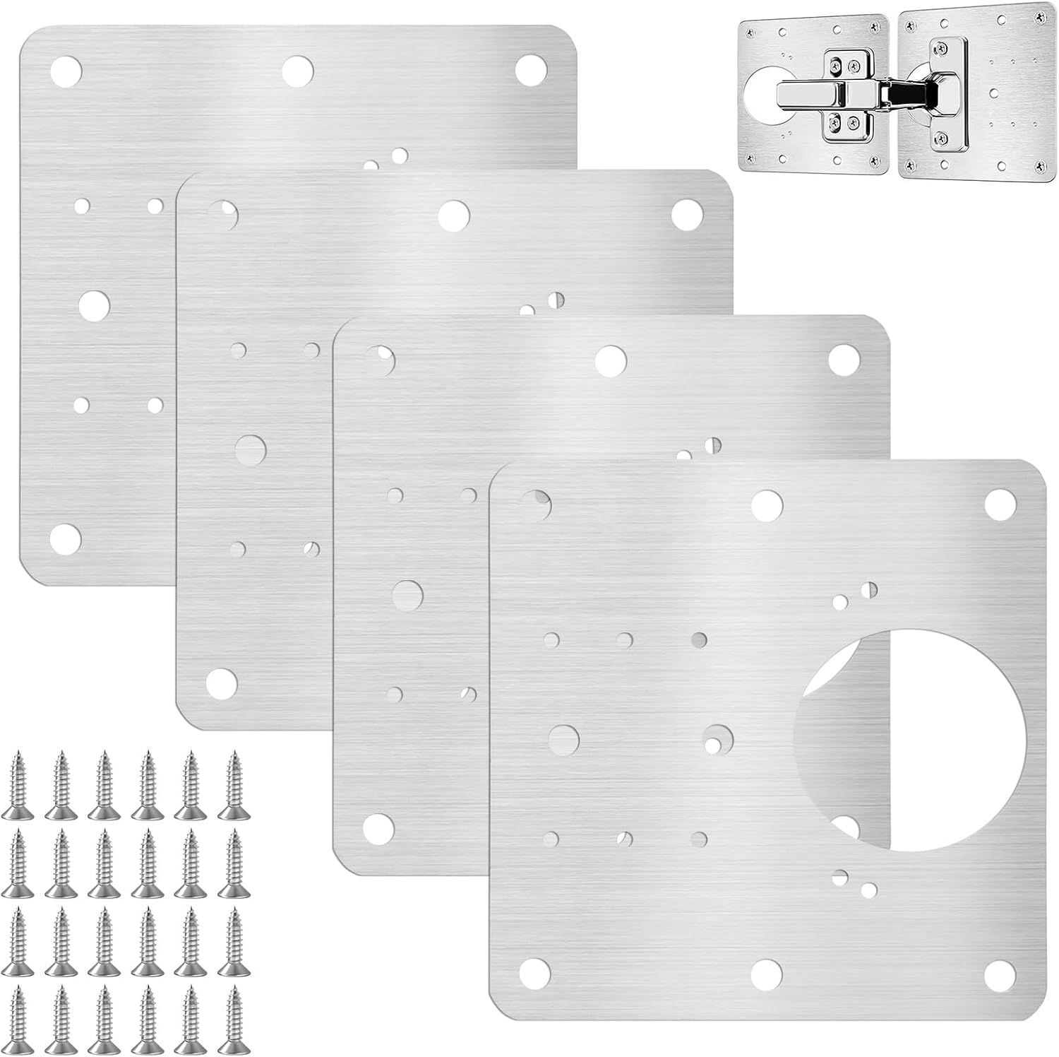 4 Charnières De Porte De 2 Po. Martelées à La Main, Charnières D'armoire En Fer Forgé, Décoration De Quincaillerie En Métal Noir Forgé Boîte Rustique, Placard Ancien De Ferme - Canada