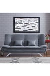 Linen Fabric 2-Seater Convertibles Sofa Bed