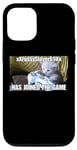 Coque pour iPhone 12/12 Pro Funny Trad Gaming Cat Has Joined Video Game Cute Kitty Meme