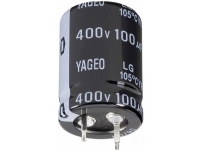 Yageo LG100M2200BPF-3040 Elektrolytkondensator SnapIn 10 mm 2200 µF 100 V 20 % (Ø x H) 30 mm x 40 mm 1 stk