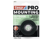 tesa Mounting PRO Outdoor 66751-00000-00 Monteringsbånd Transparent (L x B) 1.5 m x 19 mm 1 stk
