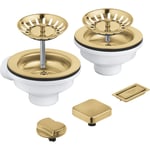 GROHE bottenventil 1 1/4 t/kv borstad sval soluppgång