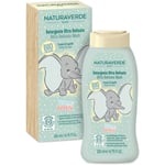 Disney Naturaverde Baby Ultra Delicate Wash Brusegel og shampoo 2-i-1 til børn fra fødslen 200 ml