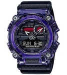 Casio Men's Analogue-Digital Quartz Watch with Leather Strap GA-900TS-6AER