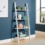 4-Tier Ladder Shelf Storage Unit