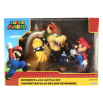 Nintendo Figurset Mario vs. Bowser Diorama Set