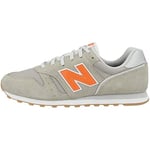 New Balance Men's 373 ML373ED2 Medium Sneaker, Grey (Grey Oak ED2), 4 UK