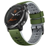 Garmin Fenix® 7 / Fenix ​​7 Solar / Fenix ​​7 Sapphire Solar jne. Silikoni kellon ranneke, 22 mm - vihreä